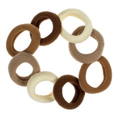 Set Elastice Păr Femei, Multicolor, 8 Bucăți foto