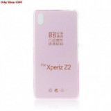 Husa Silicon Ultra Slim Roz pentru Sony Xperia Z2 - Protectie Telefon Premium