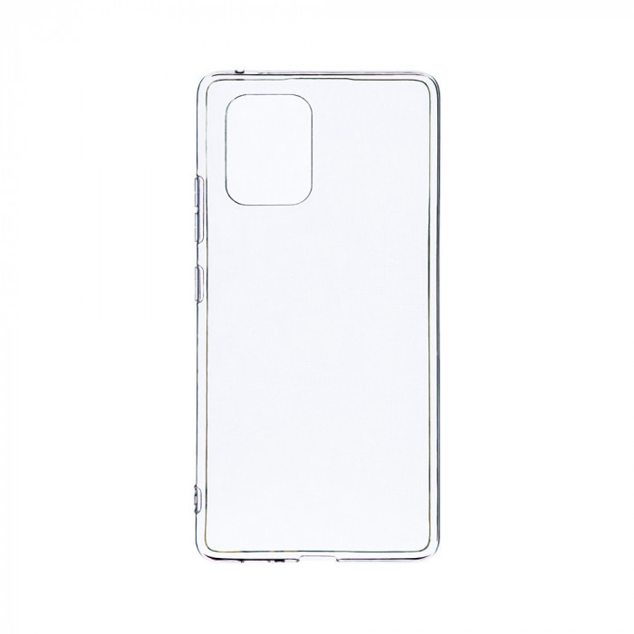 Husa BestCase&reg; Clear Silicon 2MM, Compatibila Cu Samsung Galaxy A71, Antisoc,