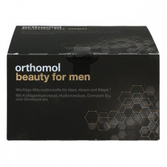 Supliment Alimentar, Orthomol, Beauty for Men, pentru Piele Fina, cu Colagen, Acid Hialuronic si Coe foto