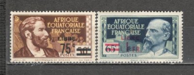 Africa Ecuatoriala.1940 Marci postale-supr. SA.12 foto