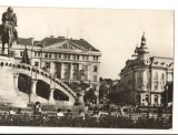 CPIB 18036 CARTE POSTALA - CLUJ. PIATA LIBERTATII, Circulata, Fotografie