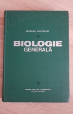 Biologie generala - Nicolae Botnariuc foto