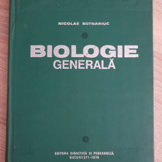 Biologie generală - Nicolae Botnariuc