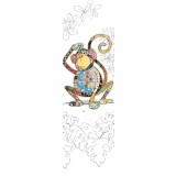 Semn de carte - Maimuta | Kiub