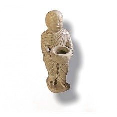 Statuie decorativa din piatra pentru gradina Wandering Monk XL