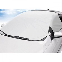 Husa auto exterioara Dust, protectie 4 anotimpuri, parbriz si geamuri laterale fata, 230x160 cm Automobile ProTravel foto