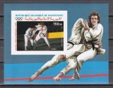 Mauritania 1987 - Jocurile Olimpice - Seul 1988, Colita DE LUX NDT, MNH
