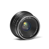 Obiectiv manual 7Artisans 25mm F1.8 negru pentru Canon EOS-M DESIGILAT