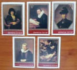 RUSIA/URSS-&#039;&#039;PICTURI-REMBRAND&#039;&#039;-SET. 5V.- MNH- NESTAMPILATA-LUX