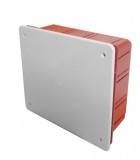 Doza de distributie derivatie 160x130x70mm din plastic incastrata IP40, Elettrocanali