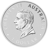 Australia 2024 &ndash; 1 dolar - 125-a aniversare a monetății Perth , 1 OZ - Monedă de argint BU
