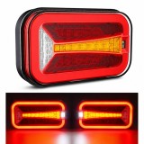 Cumpara ieftin Set 2 Stopuri LED Remorcă Semnalizare Dinamică 12V/24v