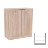 Cumpara ieftin Comodă Miami cu 2 uși 80x92 cm stejar sonoma-stejar sonoma