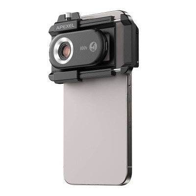 Lentile pentru telefon 100x APEXEL APL-MS100 foto