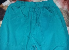 Costum medical Nou VERDE,Uniforma medicala unisex.46 .costum farmacie,T.GRATUIT foto