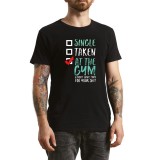 Tricou Barbati Antrenament Serios, mesaj amuzant, negru, Marimea XL