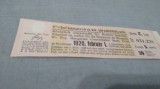 CUPOANE DE TREZORERIE CU REDUCERE 1920 UNGARIA