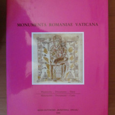 MONUMENTA ROMANIAE VATICANA - I. DUMITRIU SNAGOV (Manuscrise, documente, harti)