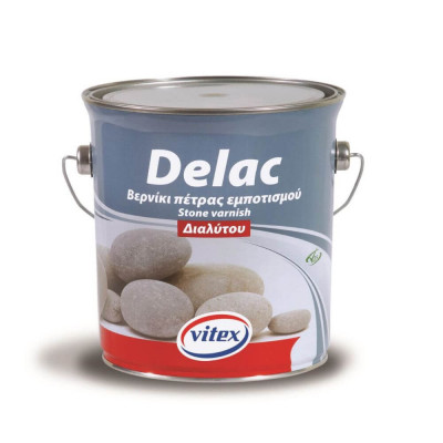 Lac Piatra Vitex Delac, 2.5 L, Transparent, Lac pe Baza de Solvent, Lac Acrilic Transparent, Lac Acrilic pentru Piatra, Lac Transparent pentru Piatra, foto