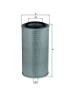 MAHLE LX 265 Filtru aer