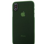 Husa PC Case Dark Green pentru iPhone Xs Max - Protectie Premium