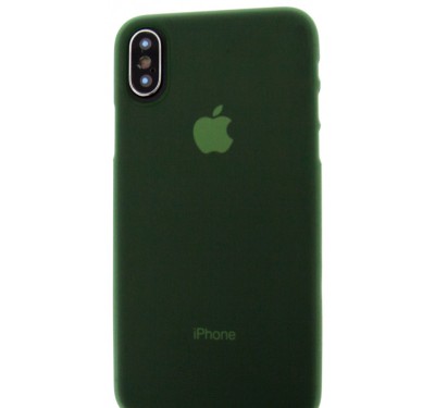 Husa Telefon PC Case, iPhone Xs Max, Dark Green foto