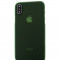 Husa Telefon PC Case, iPhone Xs, Dark Green