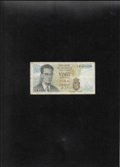 Belgia 20 francs franci 1964 seria9276570 foto