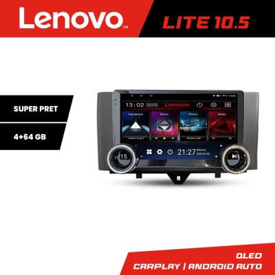 Navigatie Smart For Two 2010-2015 Kit-Smart10 Lenovo 8 core 4+64 10.5 inch Incell 1K android Wifi 5Ghz gps internet CarStore Technology foto