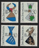 Liechtenstein 1966 - Steme, serie neuzata