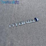 set 2 bucati embleme Hybrid Logo metalic litere cu adeziv inclus pt Toyota etc.