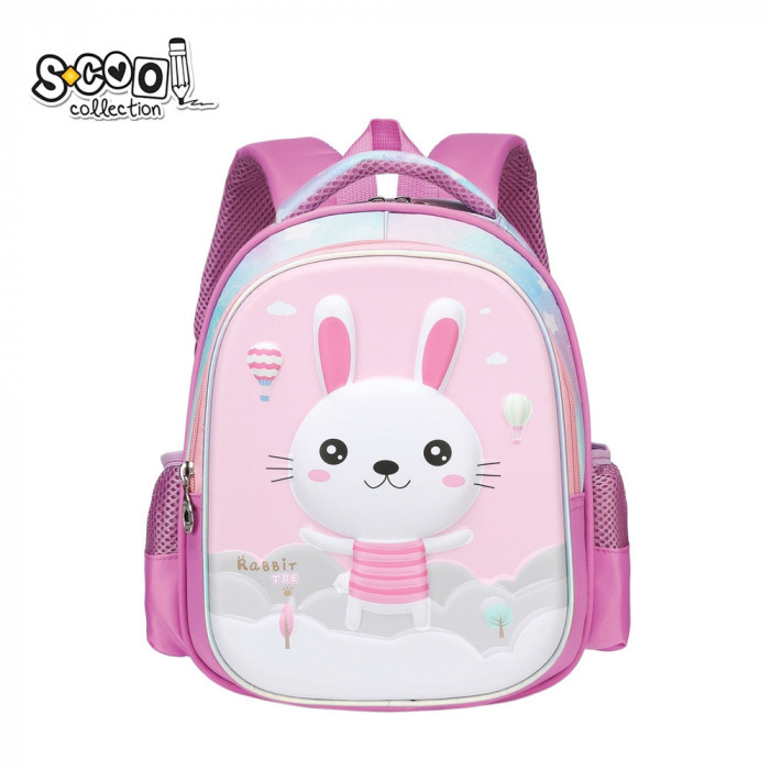 Ghiozdan gradinita 3D RABBIT, 25x17x31 cm &ndash; S-COOL