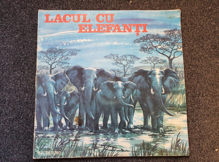 LACUL CU ELEFANTI - Mihai Tican Rumano (DISC VINIL)