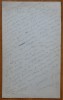 Manuscris Ilarie Voronca, o pagina scrisa olograf si semnata
