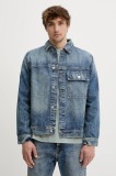 Samsoe Samsoe geacă jeans SAWESLEY de tranzitie, M25100082