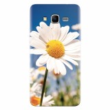 Husa silicon pentru Samsung Grand Prime, Daisies Field Flowers