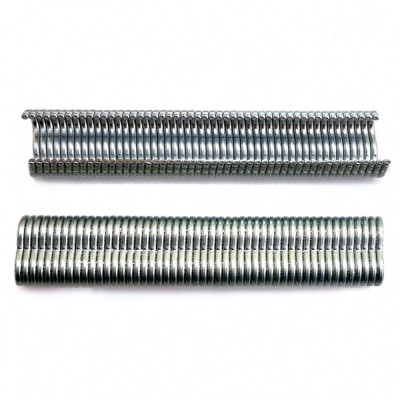 Capse sarma zincata VR16, pentru cleste Rapid, 3190 buc, 2-8 mm foto