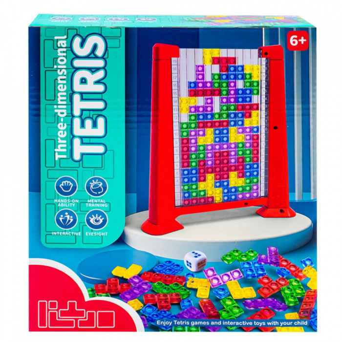 Joc Puzzle - Tetris, 7-10 ani, 5-7 ani, +10 ani