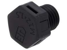 Element de Compensare a Presiunii Negru IP68 M12 foto