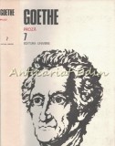 Opere VII - Johann Wolfgang Von Goethe - Anii De Drumetie Ai Lui Wilhelm Meister