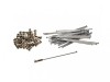 Set 36 Spite si Nipluri Moto 121mm pt. Jante 16 inch, Grosime 3.2mm