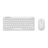 TRUST LYRA Wireless and rechargeable Keyboard &amp; Mouse WHITE US