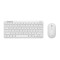 TRUST LYRA Wireless and rechargeable Keyboard &amp; Mouse WHITE US