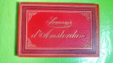 G47-I-Album litografic SOUVENIR-Amintire AMSTERDAM-12 litografii epoca anii 1900