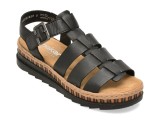Cumpara ieftin Sandale RIEKER negre, V7904, din piele naturala