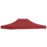 Cumpara ieftin Acoperis pentru cort de petrecere, visiniu, 4 x 3 m, 270 g/m&sup2;