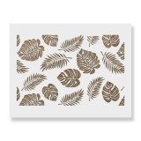 Cumpara ieftin Sablon 900x600x0.7mm Monstera Leaves Refolosibil, model MXSP7025