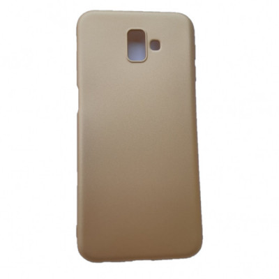 Husa Samsung Galaxy J6 Plus 2018 - Silicon Slim, Gold foto