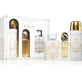 Lattafa Badee Al Oud Honor &amp; Glory set cadou unisex 3 buc